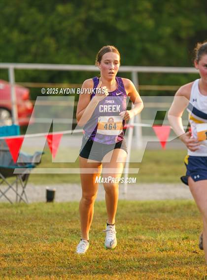 Thumbnail 1 in Lovejoy XC Fall Festival 2025 Girls Elite Varsity photogallery.