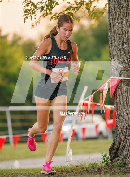 Thumbnail 2 in Lovejoy XC Fall Festival 2025 Girls Elite Varsity photogallery.