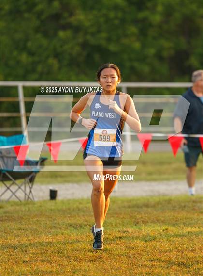 Thumbnail 2 in Lovejoy XC Fall Festival 2025 Girls Elite Varsity photogallery.