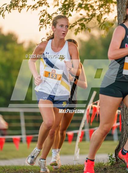 Thumbnail 1 in Lovejoy XC Fall Festival 2025 Girls Elite Varsity photogallery.
