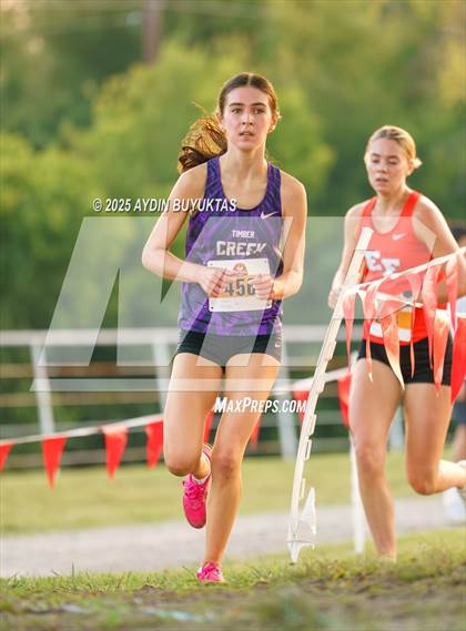 Thumbnail 2 in Lovejoy XC Fall Festival 2025 Girls Elite Varsity photogallery.
