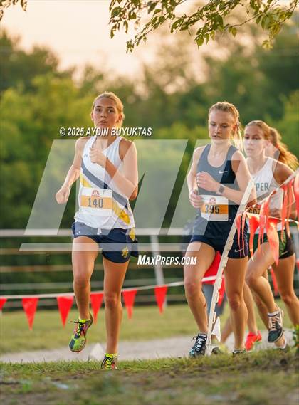 Thumbnail 3 in Lovejoy XC Fall Festival 2025 Girls Elite Varsity photogallery.