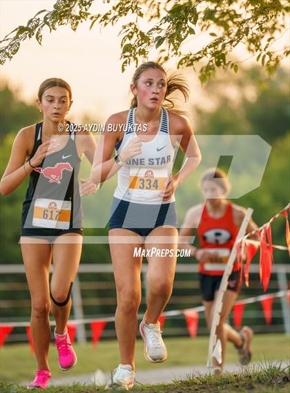 Thumbnail 2 in Lovejoy XC Fall Festival 2025 Girls Elite Varsity photogallery.