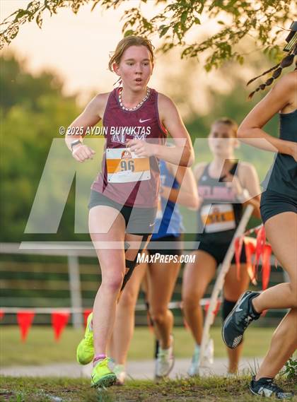 Thumbnail 2 in Lovejoy XC Fall Festival 2025 Girls Elite Varsity photogallery.
