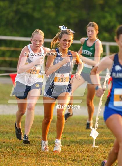 Thumbnail 2 in Lovejoy XC Fall Festival 2025 Girls Elite Varsity photogallery.