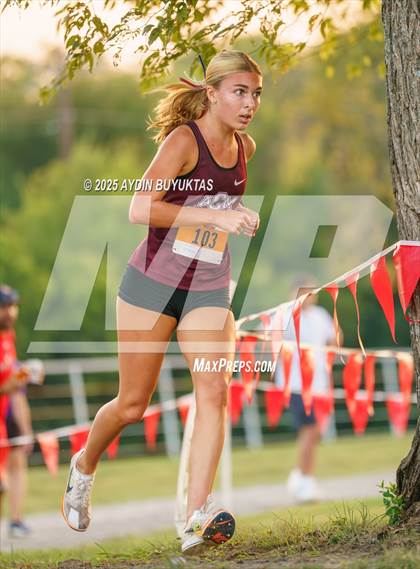 Thumbnail 3 in Lovejoy XC Fall Festival 2025 Girls Elite Varsity photogallery.