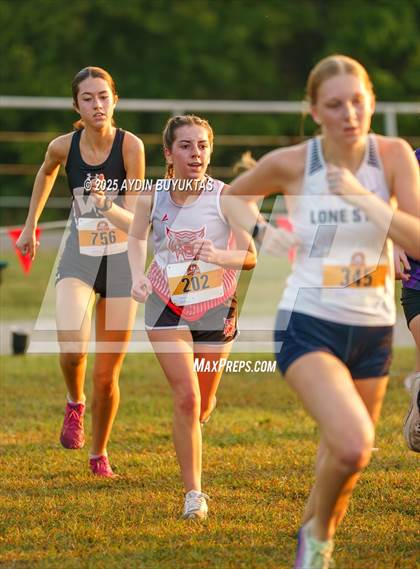 Thumbnail 3 in Lovejoy XC Fall Festival 2025 Girls Elite Varsity photogallery.