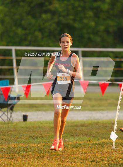 Thumbnail 1 in Lovejoy XC Fall Festival 2025 Girls Elite Varsity photogallery.