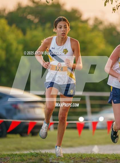 Thumbnail 1 in Lovejoy XC Fall Festival 2025 Girls Elite Varsity photogallery.