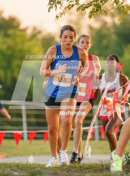 Thumbnail 2 in Lovejoy XC Fall Festival 2025 Girls Elite Varsity photogallery.