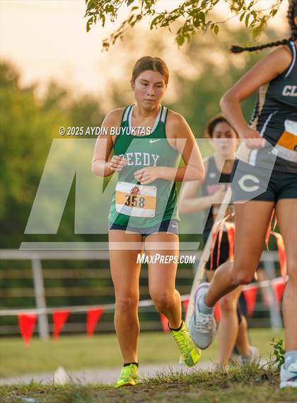 Thumbnail 2 in Lovejoy XC Fall Festival 2025 Girls Elite Varsity photogallery.