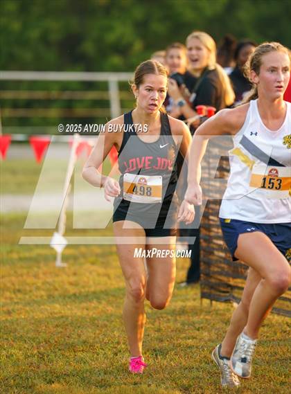 Thumbnail 3 in Lovejoy XC Fall Festival 2025 Girls Elite Varsity photogallery.