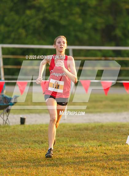 Thumbnail 2 in Lovejoy XC Fall Festival 2025 Girls Elite Varsity photogallery.