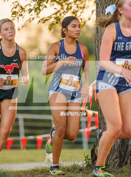 Thumbnail 2 in Lovejoy XC Fall Festival 2025 Girls Elite Varsity photogallery.