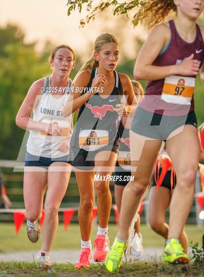 Thumbnail 3 in Lovejoy XC Fall Festival 2025 Girls Elite Varsity photogallery.