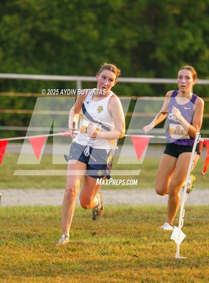 Thumbnail 1 in Lovejoy XC Fall Festival 2025 Girls Elite Varsity photogallery.