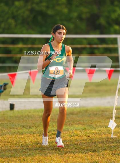 Thumbnail 2 in Lovejoy XC Fall Festival 2025 Girls Elite Varsity photogallery.