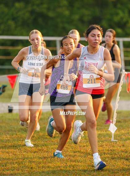 Thumbnail 3 in Lovejoy XC Fall Festival 2025 Girls Elite Varsity photogallery.