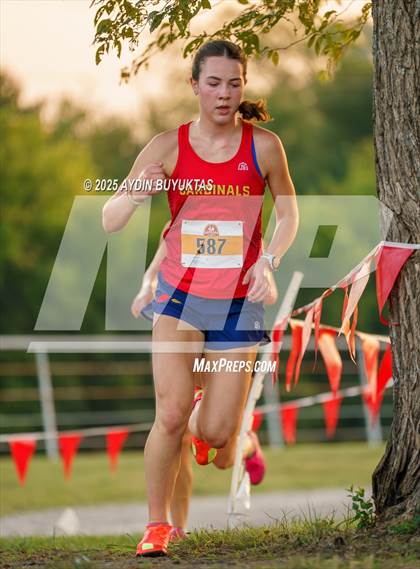 Thumbnail 3 in Lovejoy XC Fall Festival 2025 Girls Elite Varsity photogallery.