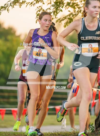 Thumbnail 1 in Lovejoy XC Fall Festival 2025 Girls Elite Varsity photogallery.
