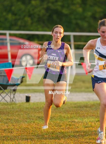 Thumbnail 3 in Lovejoy XC Fall Festival 2025 Girls Elite Varsity photogallery.