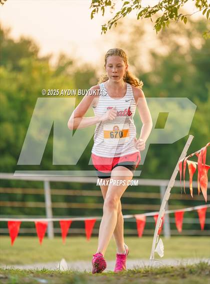 Thumbnail 2 in Lovejoy XC Fall Festival 2025 Girls Elite Varsity photogallery.