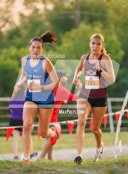 Thumbnail 2 in Lovejoy XC Fall Festival 2025 Girls Elite Varsity photogallery.