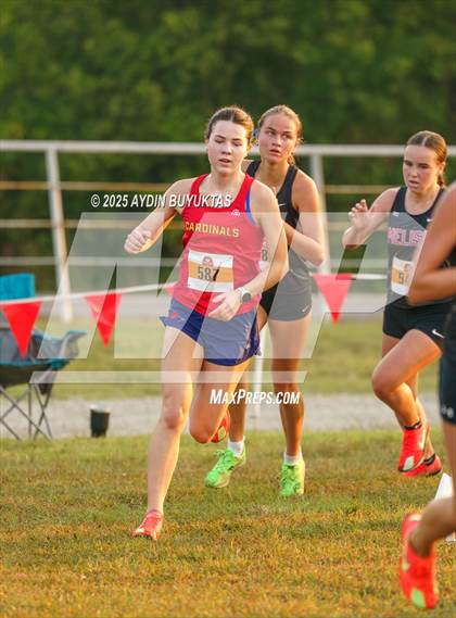Thumbnail 2 in Lovejoy XC Fall Festival 2025 Girls Elite Varsity photogallery.