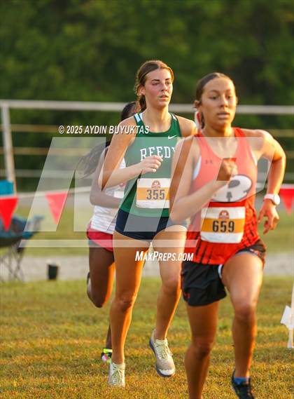 Thumbnail 3 in Lovejoy XC Fall Festival 2025 Girls Elite Varsity photogallery.