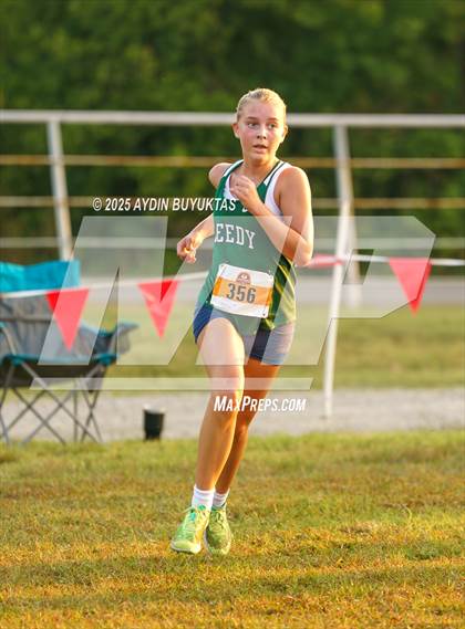 Thumbnail 1 in Lovejoy XC Fall Festival 2025 Girls Elite Varsity photogallery.