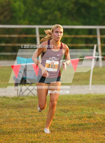 Thumbnail 2 in Lovejoy XC Fall Festival 2025 Girls Elite Varsity photogallery.