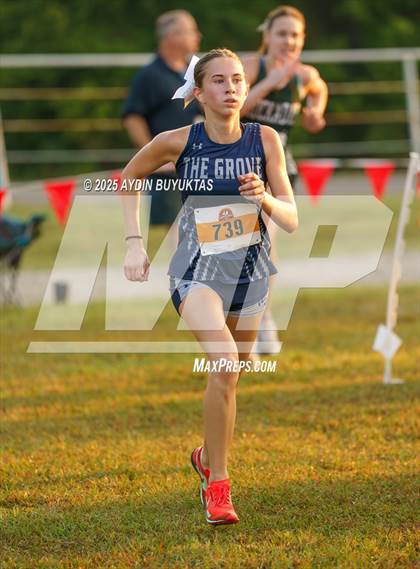 Thumbnail 1 in Lovejoy XC Fall Festival 2025 Girls Elite Varsity photogallery.