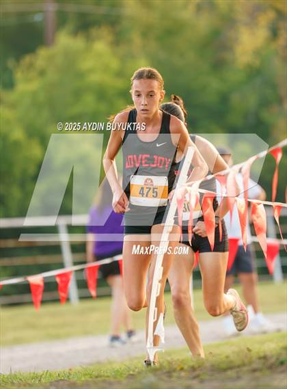 Thumbnail 1 in Lovejoy XC Fall Festival 2025 Girls Elite Varsity photogallery.