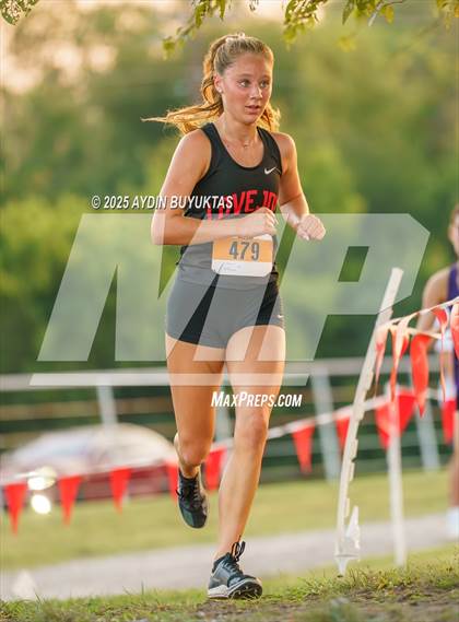 Thumbnail 1 in Lovejoy XC Fall Festival 2025 Girls Elite Varsity photogallery.