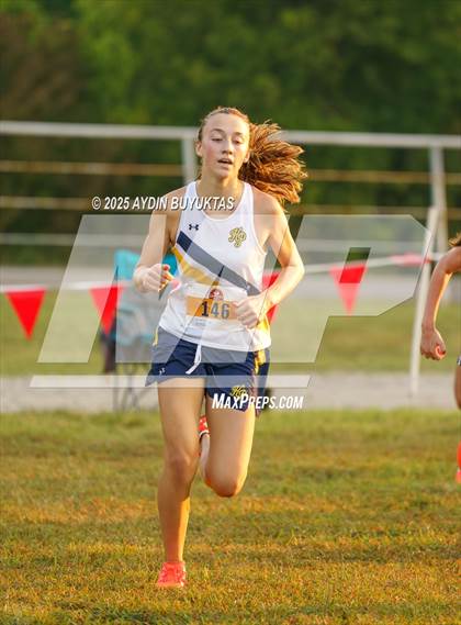 Thumbnail 1 in Lovejoy XC Fall Festival 2025 Girls Elite Varsity photogallery.