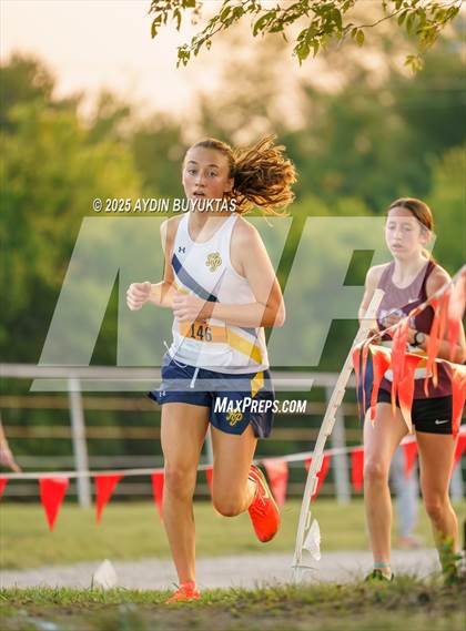 Thumbnail 1 in Lovejoy XC Fall Festival 2025 Girls Elite Varsity photogallery.