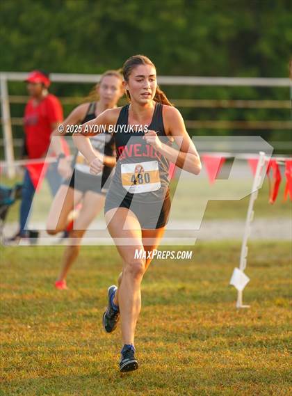 Thumbnail 2 in Lovejoy XC Fall Festival 2025 Girls Elite Varsity photogallery.