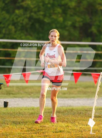 Thumbnail 2 in Lovejoy XC Fall Festival 2025 Girls Elite Varsity photogallery.