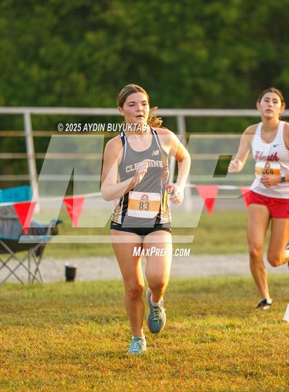 Thumbnail 1 in Lovejoy XC Fall Festival 2025 Girls Elite Varsity photogallery.