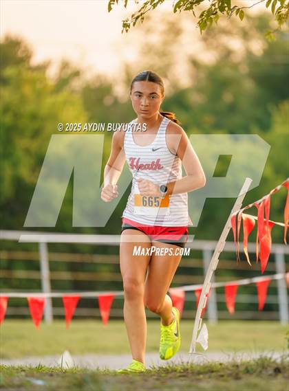 Thumbnail 3 in Lovejoy XC Fall Festival 2025 Girls Elite Varsity photogallery.