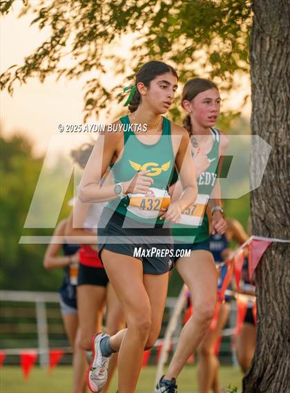 Thumbnail 2 in Lovejoy XC Fall Festival 2025 Girls Elite Varsity photogallery.
