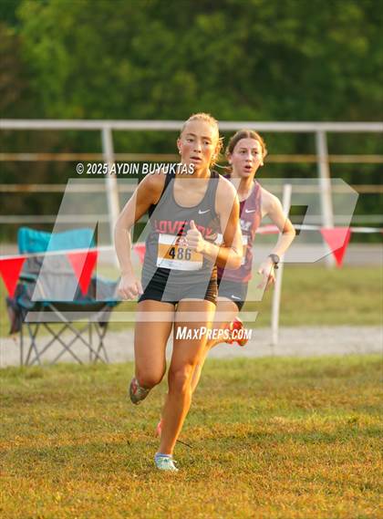 Thumbnail 3 in Lovejoy XC Fall Festival 2025 Girls Elite Varsity photogallery.