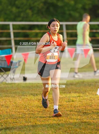 Thumbnail 2 in Lovejoy XC Fall Festival 2025 Girls Elite Varsity photogallery.