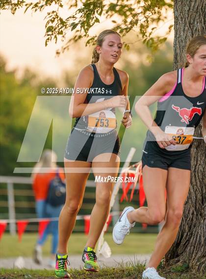 Thumbnail 2 in Lovejoy XC Fall Festival 2025 Girls Elite Varsity photogallery.