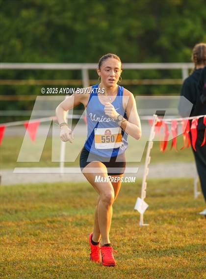 Thumbnail 2 in Lovejoy XC Fall Festival 2025 Girls Elite Varsity photogallery.