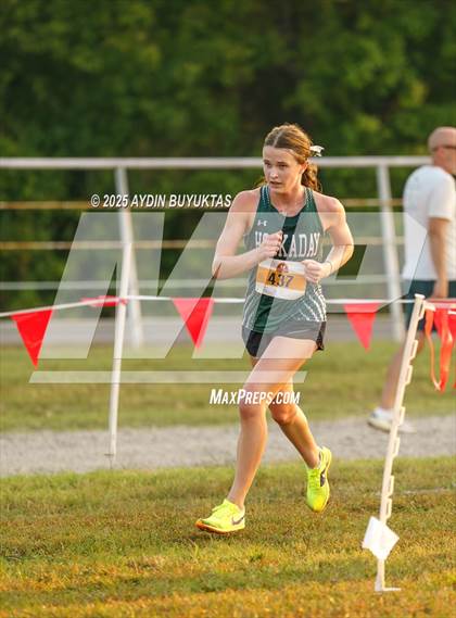 Thumbnail 1 in Lovejoy XC Fall Festival 2025 Girls Elite Varsity photogallery.