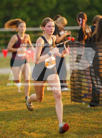 Thumbnail 2 in Lovejoy XC Fall Festival 2025 Girls Elite Varsity photogallery.