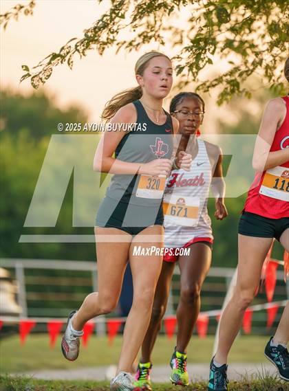 Thumbnail 1 in Lovejoy XC Fall Festival 2025 Girls Elite Varsity photogallery.