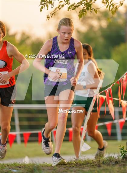 Thumbnail 1 in Lovejoy XC Fall Festival 2025 Girls Elite Varsity photogallery.
