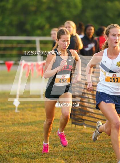 Thumbnail 1 in Lovejoy XC Fall Festival 2025 Girls Elite Varsity photogallery.